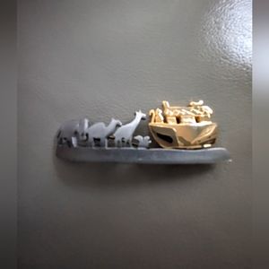 Vintage Ultra Craft Noah's Ark Brooch